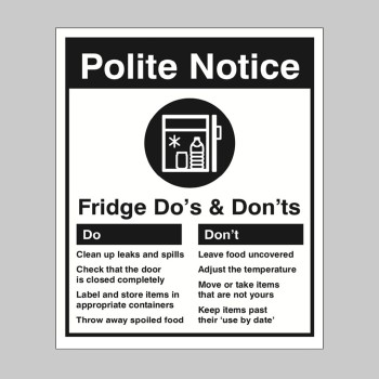 Refrigerator - Do's & Don'ts - 