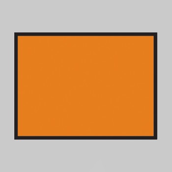 Front Placard - Self Adhesive Retro-Reflective - 