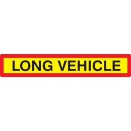 Long Vehicle Panel - Reflective Aluminium - 1265 x 225mm  - 