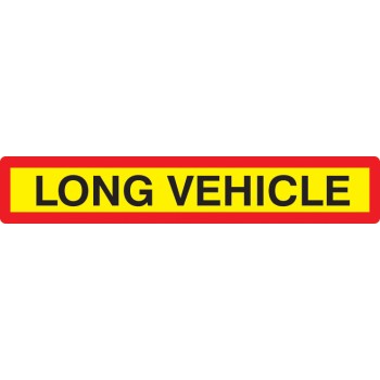 Long Vehicle Panel - Reflective Aluminium - 1265 x 225mm - Long Vehicle Panel - Reflective Aluminium - 1265 x 225mm -
