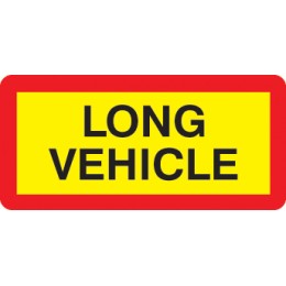Long Vehicle Panel - Reflective Aluminium - 525 x 250mm - 