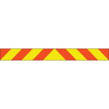 ECE70 Vehicle Marking Plate Chevron - 