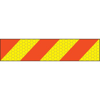 ECE70 Vehicle Marking Plate - Left Hand Chevron - 