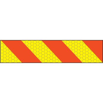 ECE70 Vehicle Marking Plate - Right Hand Chevron - 
