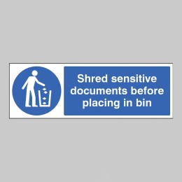 Shred Sensitive Documents - 