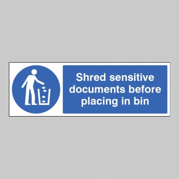 Shred Sensitive Documents - 