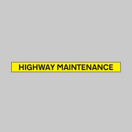 Highway Maintenance - Reflective Self Adhesive Vinyl - 