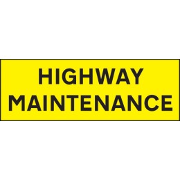 Highway Maintenance - Reflective Self Adhesive Vinyl - 