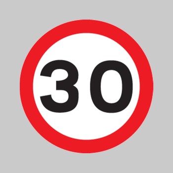 30mph - Class RA1 - Temporary - 