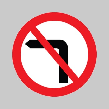No Left Turn - Class RA1 - 