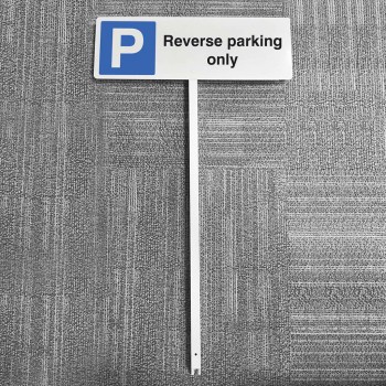 Reverse Parking Only - Verge Sign - 