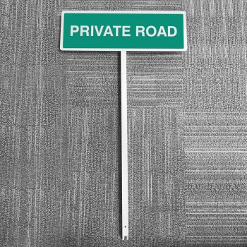 Private Road - Verge Sign - 