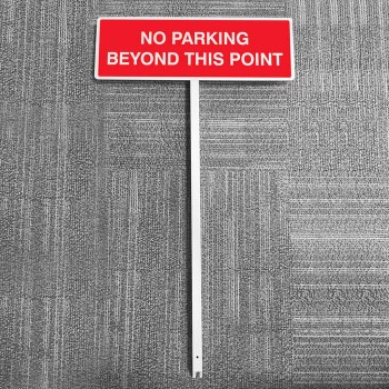 No Parking Beyond this Point - Verge Sign - 