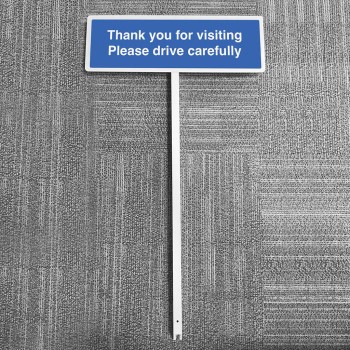 Thank you for Visiting - Please Drive Carefully - Verge Sign - Thank you for Visiting - Please Drive Carefully - Verge Sign -