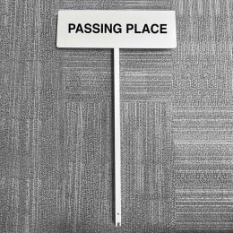 Passing Place - Verge Sign - 