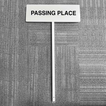Passing Place - Verge Sign - Passing Place - Verge Sign -