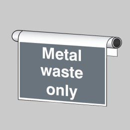 Roll Top - Metal Waste Only - 