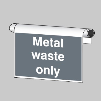 Roll Top - Metal Waste Only - 