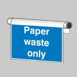 Roll Top - Paper Waste Only - 
