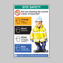 Are you Wearing the Correct Colour Hard Hat - 
