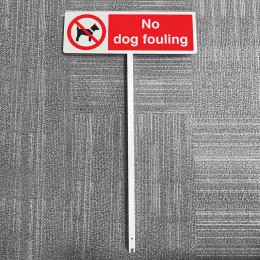 No Dog Fouling - Verge Sign - 