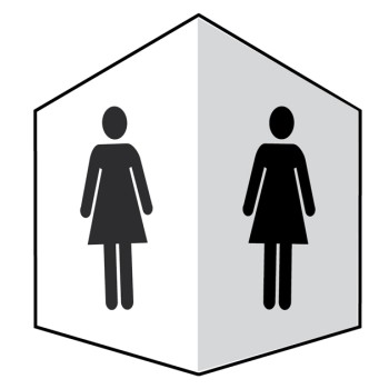 Ladies Symbol - Projecting Signs - 