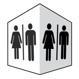Toilets - Projecting Signs  - 