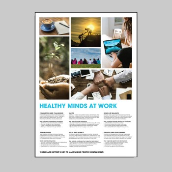 Healthy Minds at Work - Poster - 