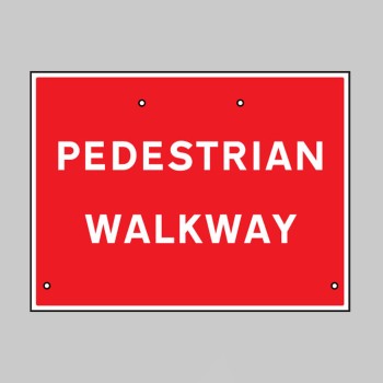 Re-Flex Sign - Pedestrian Walkway - 