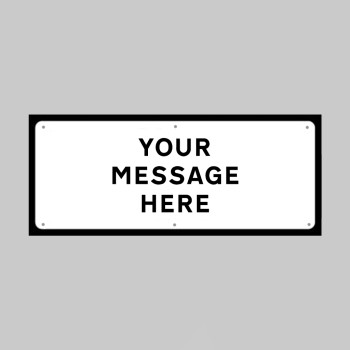 Your Message Fold up Supplementary Text with Studs - 