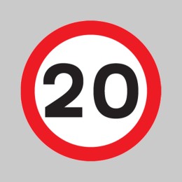 20mph - Class R2 - Permanent - 