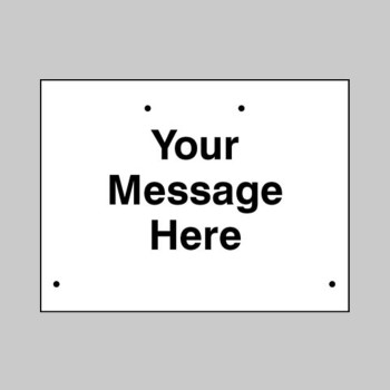 Your Message Here - Custom Re-Flex Sign - 