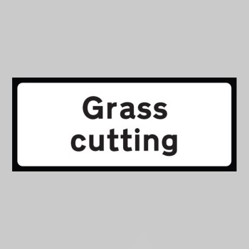 Grass Cutting Supplementary Plate - Class RA1 - Grass Cutting Supplementary Plate - Class RA1 -