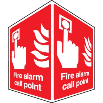 Fire Alarm Call Point - Projecting Sign - 