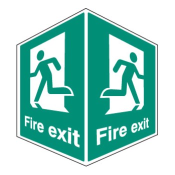 Fire Exit - Projecting Sign - 