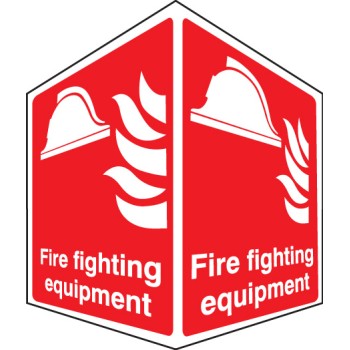 Fire Fighting Equipment - Projecting Sign - 