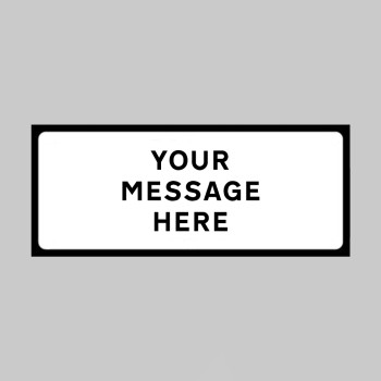 Custom - Supplementary Plate - Class RA1 - Temporary - 