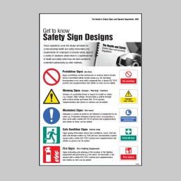 Safety Signs & Signals Regulations - Poster - 