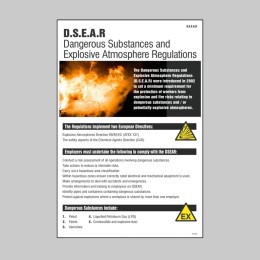 DSEAR - Poster (Dangerous Substances & Explosive) - 