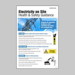 Electricity On Site - Poster - 