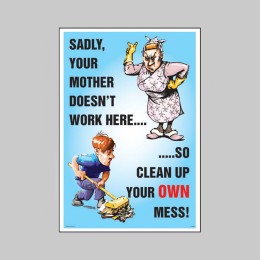 Your Mother Doesn't Work Here - Poster - 