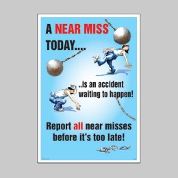 A Near Miss Today - Poster - 
