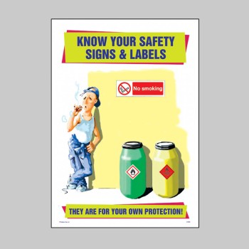 Know Your Safety Signs & Labels - Poster - 