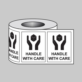Handle with Care - Labels (Roll of 250) - 