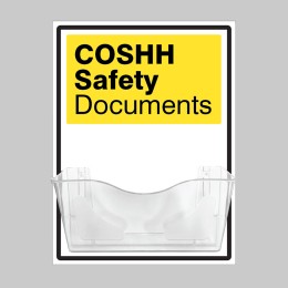 COSHH Safety - Document Holder - 
