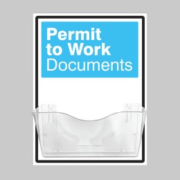 Permit to Work - Document Holder - 