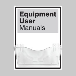 Equipment User Manuals - Document Holder - 
