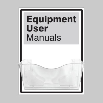 Equipment User Manuals - Document Holder - 