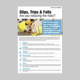 Slips, Trips and Falls - Poster - 