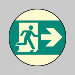 Emergency Exit - Right - Floor Marker - 